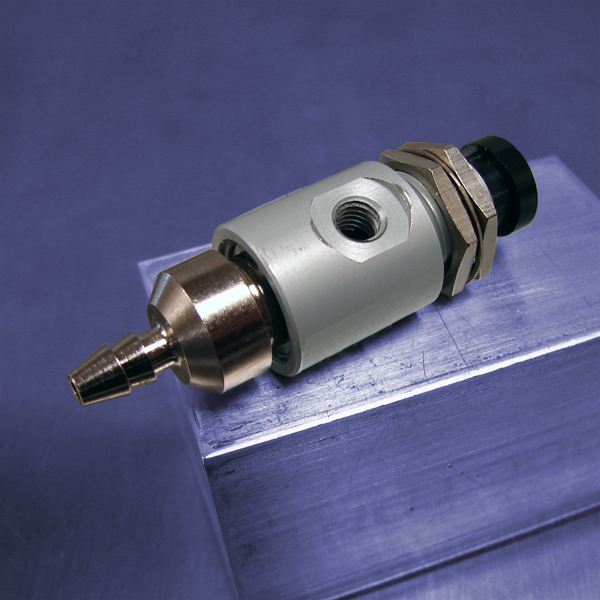 2Way Open Control Valves Push Button .170 Barb Input Sealcon