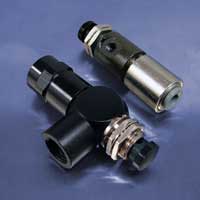 Push Button (1/4 Push-in Input Port, 3-Way Normally Closed Valves)