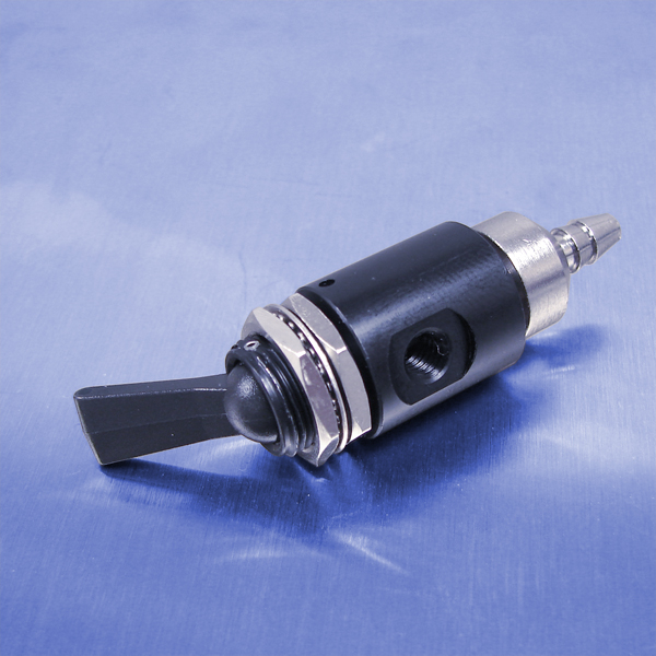 3Way Open Control Valves Momentary Toggle .170 Barb Input Port