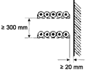 installation on perforated cable trough